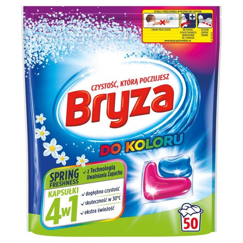 Kapsułki do koloru Spring Freshness Bryza 50 kapsułek