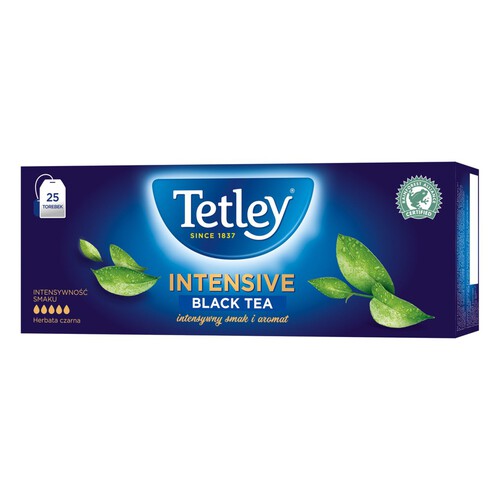 Herbata czarna 25 x 2 g Tetley 25 torebek