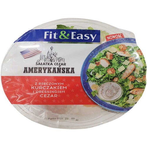 Sałatka Cezar Amerykańska Fit Easy 178 g