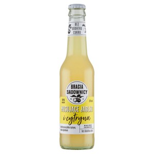 Musujące jabłko i cytryna napój gazowany Bracia Sadownicy 275 ml