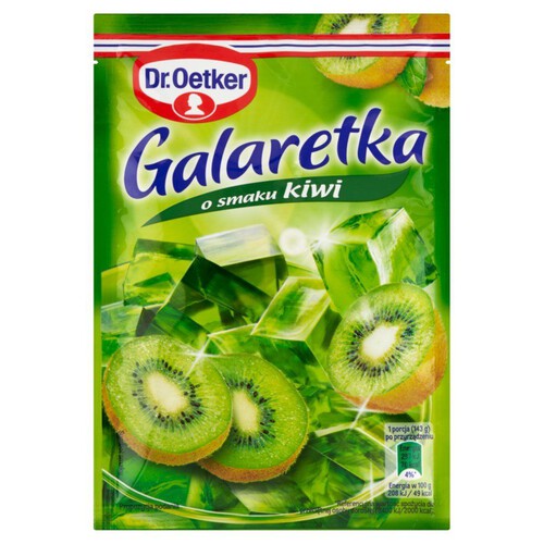 Galaretka o smaku kiwi Dr.Oetker 72 g