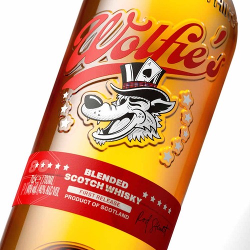 Blended Scotch Whisky alk.40% obj. Wolfies 700 ml