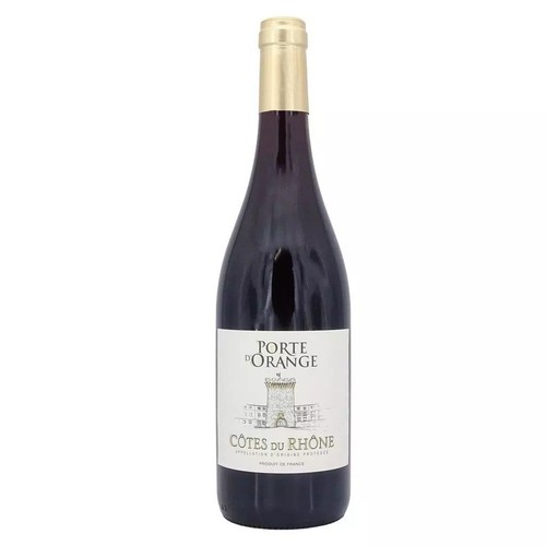 Wino francuskie czerwone wytrawne Côtes du Rhône alk. 13,5% obj. Porte d'Orange 750 ml