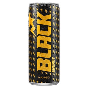 Napój energetyzujący o smaku mango Black 250 ml
