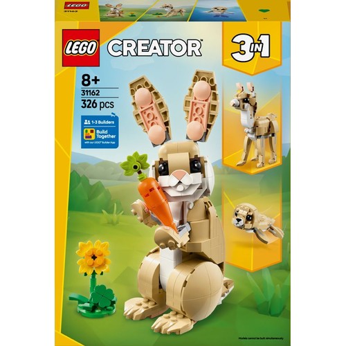 Creator 3 w 1 Uroczy króliczek 31162 LEGO 1 sztuka