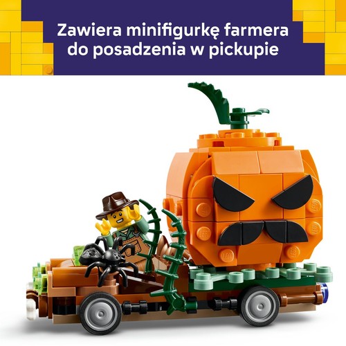 Zestaw z zabawką na Halloween LEGO® Dyniowy pickup 40822 LEGO 1 sztuka