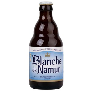 Piwo belgijskie pszeniczne Blanche de Namur alk. 4,5% obj. Du Bocq 330 ml