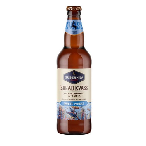 Kwas chlebowy jasny pszenny Gubernija 500 ml
