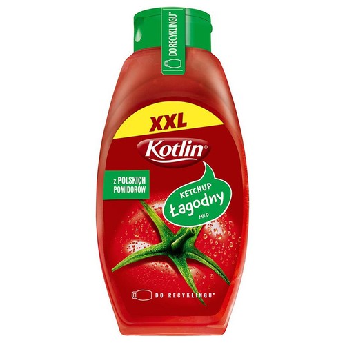 Ketchup łagodny  Kotlin 950 g