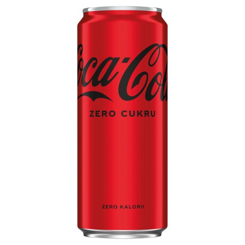 Napój gazowany o smaku cola Zero Coca-Cola 330 ml