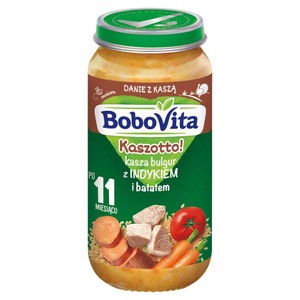 Kaszotto! z indykiem i batatem po 11 miesiącu BoboVita 250 g