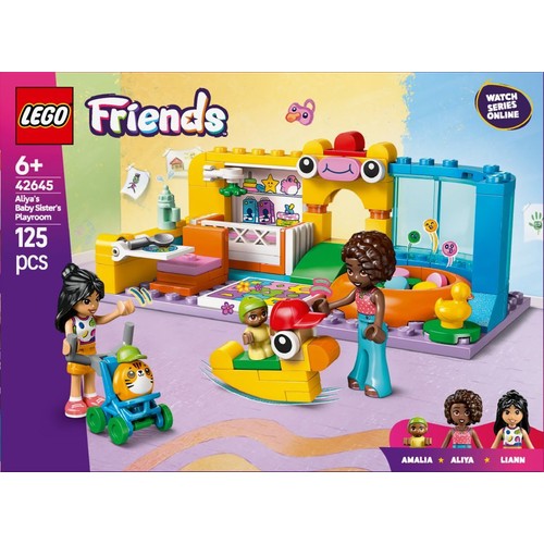 Friends Pokój zabaw młodszej siostry Aliyi 42645 LEGO 1 sztuka