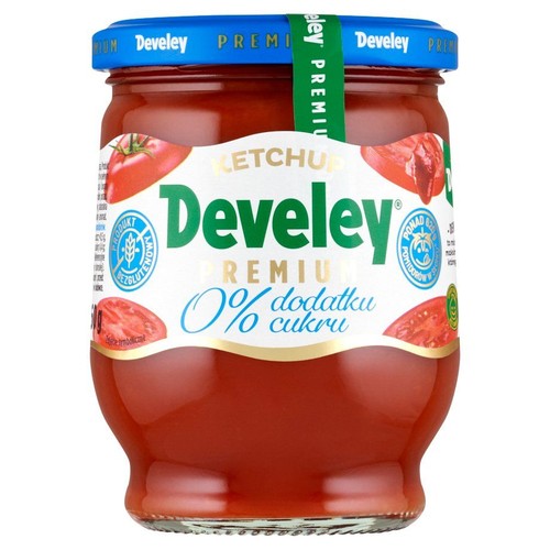 Ketchup Premium bez cukru Develey 260 g
