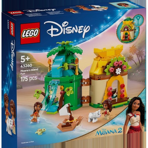 Disney Zabawy Vaiany na wyspie 43260 LEGO 1 sztuka