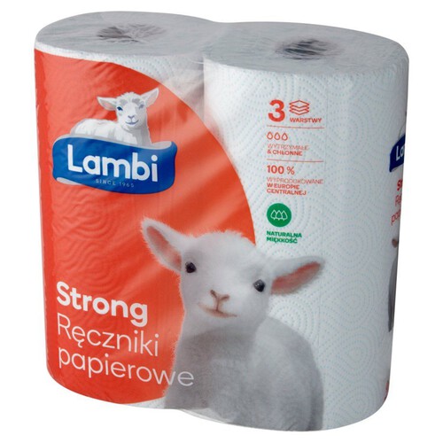 Ręczniki papierowe Strong Lambi 2 rolki