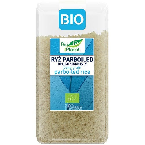 BIO Ryż Paraboiled długoziarnisty BioPlanet 500 g