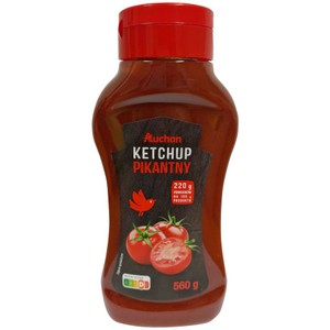Ketchup pikantny Auchan 560 g