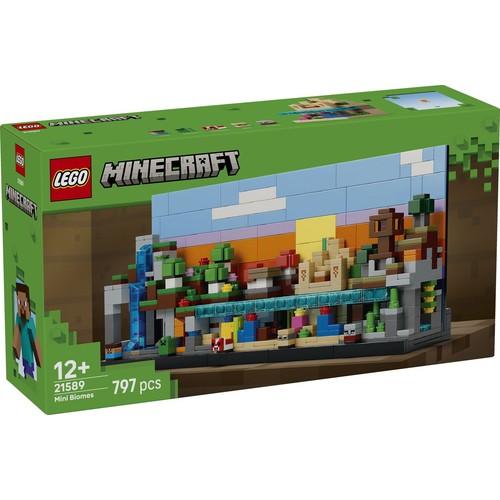Zestaw konstrukcyjny Minecraft® Minibiomy 21589 LEGO 1 sztuka