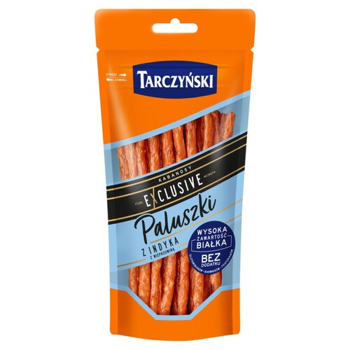 Kabanosy Exclusive paluszki z indyka Tarczyński 80 g