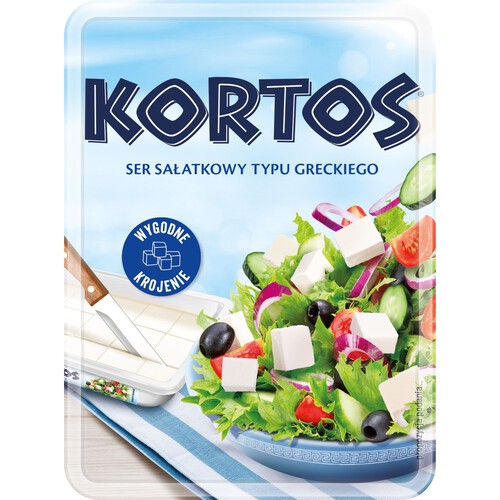 Kortos ser sałatkowy naturalny Turek 160 g