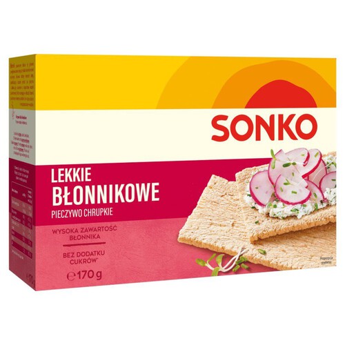 Pieczywo chrupkie z błonnikiem  Sonko 170 g