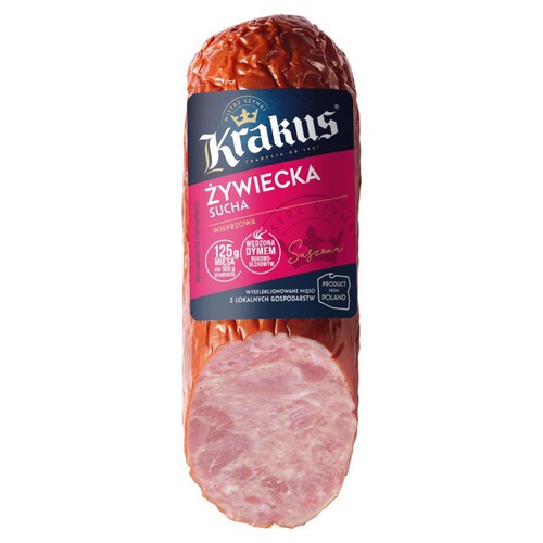 Kiełbasa żywiecka podsuszana wieprzowa Krakus 230 g