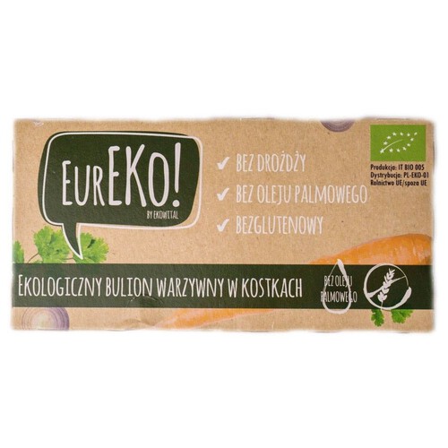 Ekologiczny Bulion warzywny EUREKO 100 g