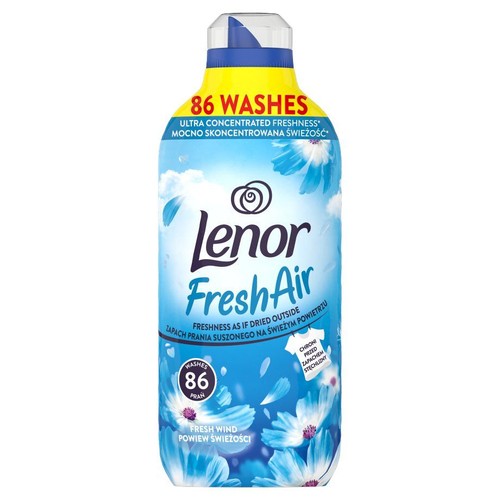 Płyn do płukania Fresh Air Powiew Świeżości Lenor 1204 ml