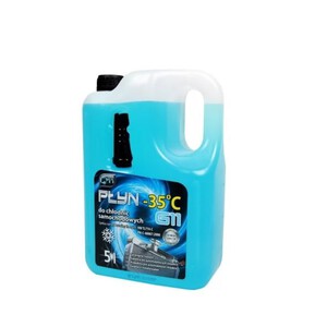 Płyn do chłodnic samochodowych -35 C + lejek Q11 5 l