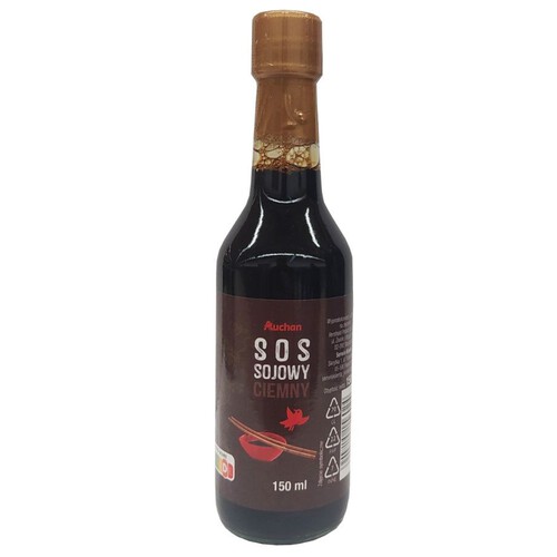 Sos sojowy ciemny Auchan 150 ml