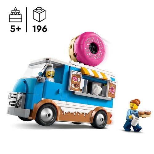 City Mobilna pączkarnia 60452 LEGO 1 sztuka