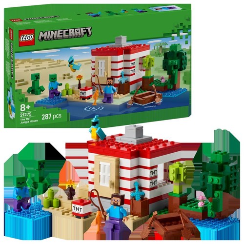 Minecraft® Dom TNT w dżungli 21275 LEGO 1 sztuka