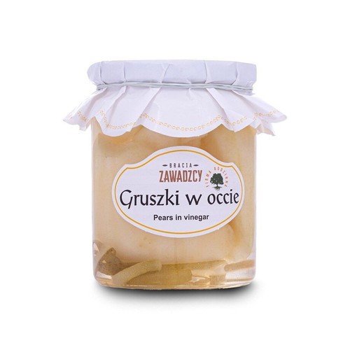 Gruszki w occie   Bracia Zawadzcy 500 g