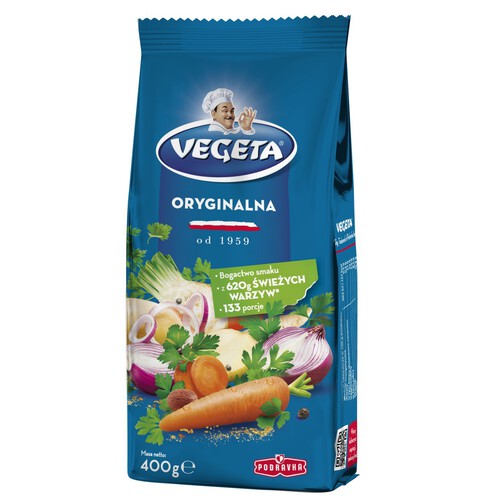 Oryginalna Przyprawa warzywna do potraw Vegeta 400 g