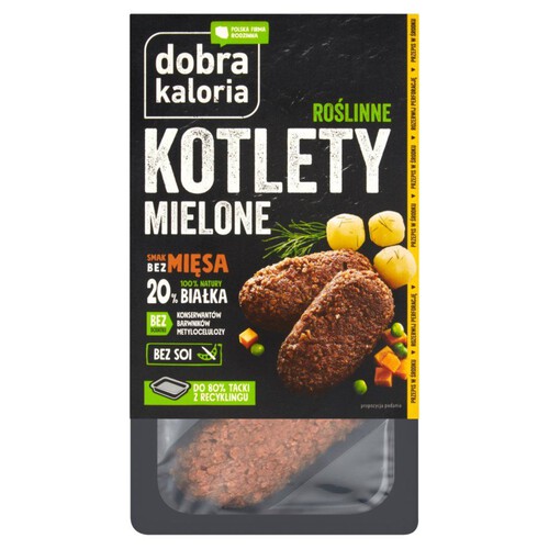 Roślinne kotlety mielone Dobra Kaloria 200 g