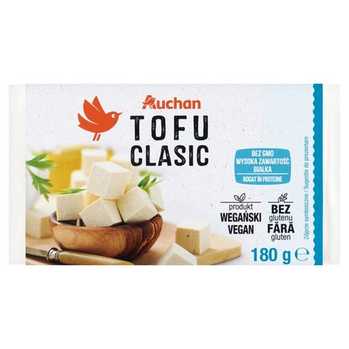 Tofu naturalne Auchan 180 g