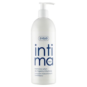 Intima Kremowy płyn do higieny intymnej z kwasem hialuronowym ZIAJA 500 ml