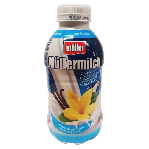 Mullermilch o smaku waniliowym Müller 400 ml