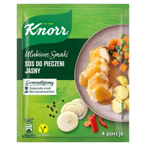 Sos do pieczeni jasny Knorr 25 g