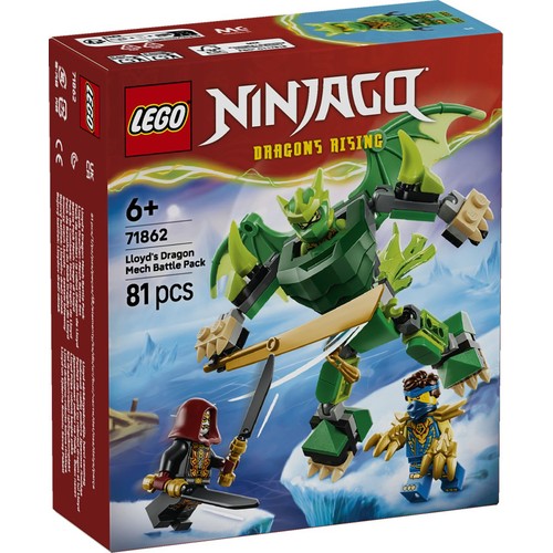NINJAGO Smoczy mech Lloyda zestaw bitewny 71862 LEGO 1 sztuka