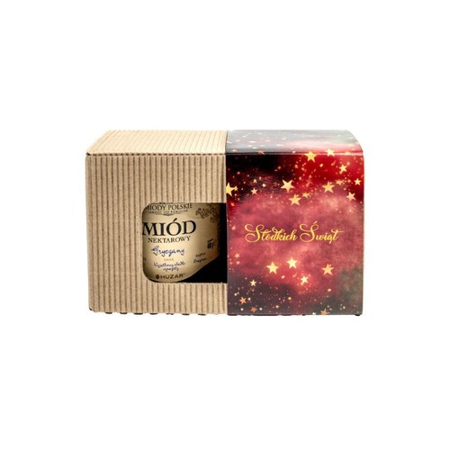 Zestaw miód lipowy i gryczany Huzar 2 x 400 g