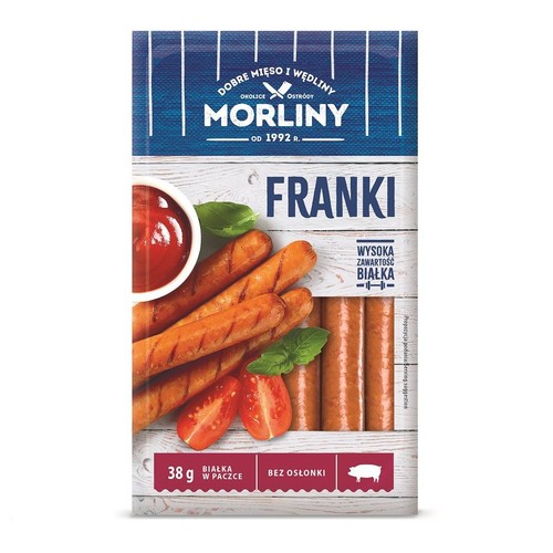 Kiełbaski Franki Morliny 250 g
