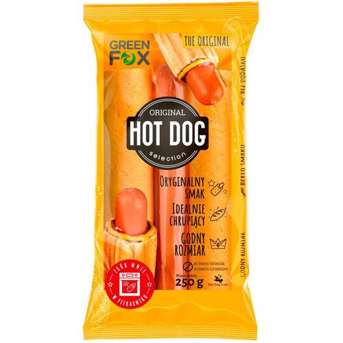 Hot Dog Original Green Fox 250 g