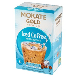 Iced Coffee white chocolate Mokate 8 saszetek
