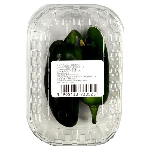 Papryka ostra jalapeno zielone FreshWorld 80 g