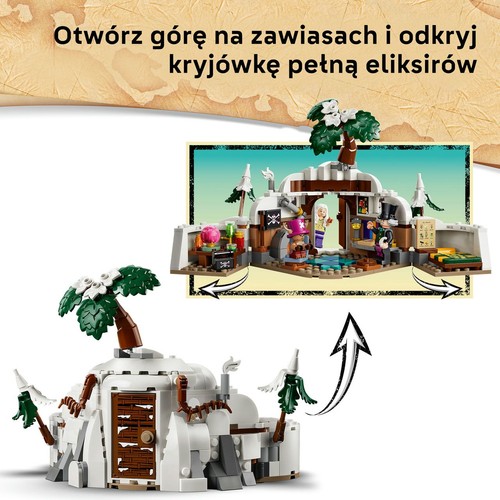 ONE PIECE Kryjówka doktora Hiluluka 75641 LEGO 1 sztuka