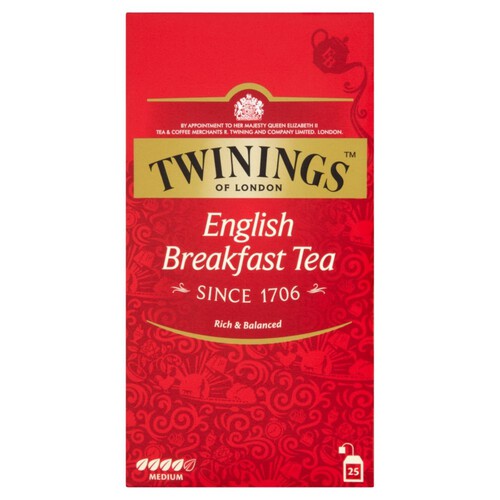 Herbata czarna English Breakfast  Twinings 25 torebek