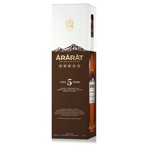 Brandy armeńska Aged 5 Years alk.40,0% obj. Ararat 700 ml