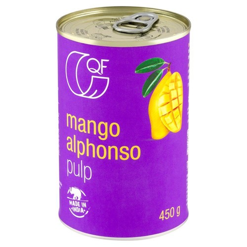 Pulpa z mango alphonso bez dodatku cukrów Quality Food 440 g