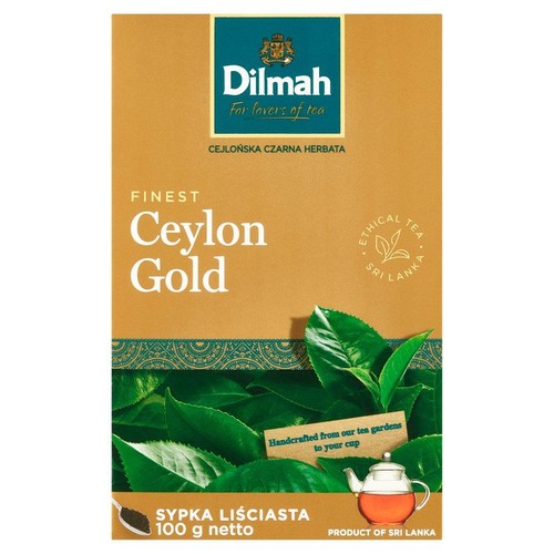 Herbata czarna liściasta Ceylon Grey  Dilmah 100 g 